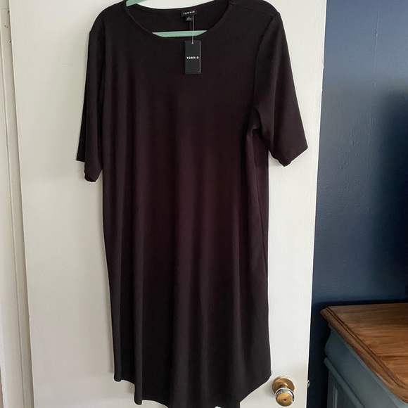 Torrid NWT Ribbed T-Shirt Dress - Picture 4 of 5